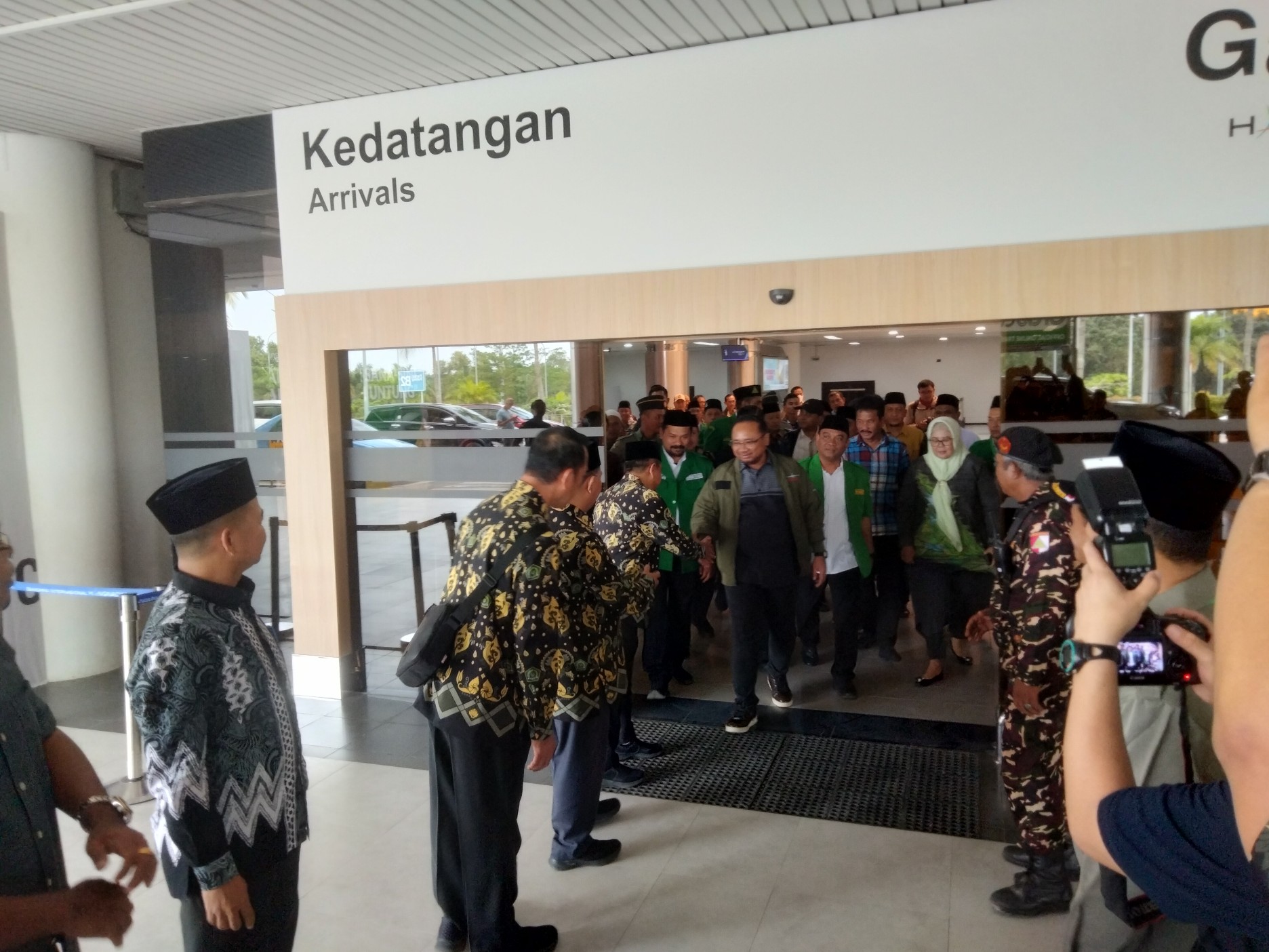 Walikota Sambut Kedatangan Gusmen di Batam
