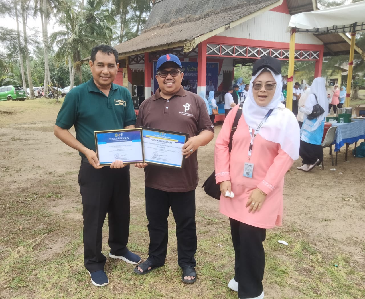 Kankemenag Kota Batam Raih 2 Penghargaan dari Kanwil Kemenag Kepri