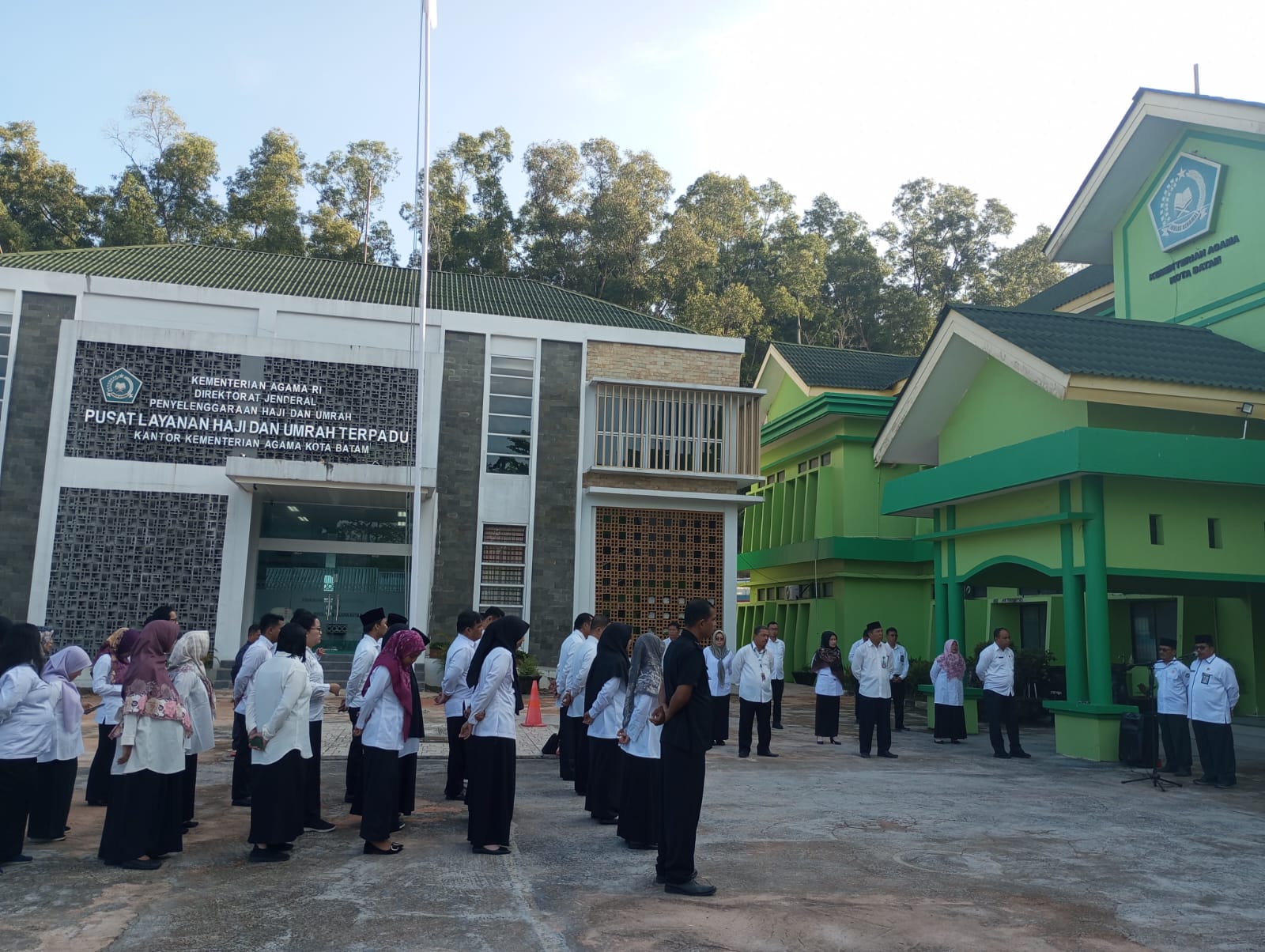 Apel Pagi, Kakankemenag Kota Batam Sampaikan Hal Ini