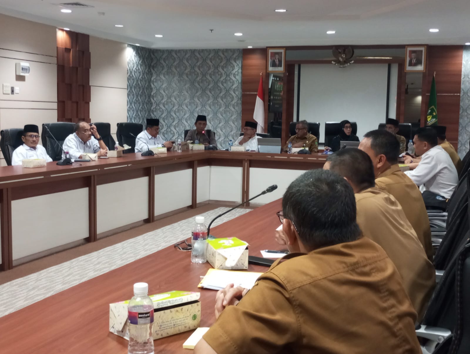 Kakankemenag Kota Batam Bersama Kasi Bimas Islam Hadiri Rapat Persiapan MTQH Tingkat Provinsi Kepri