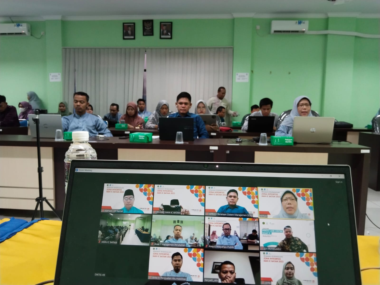 MAN IC Batam Laksanakan Penilaian Pendahuluan ZI