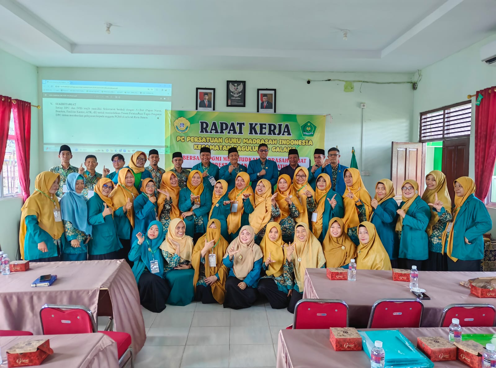 PGMI DPC Sagulung-Galang menggelar Rakercab