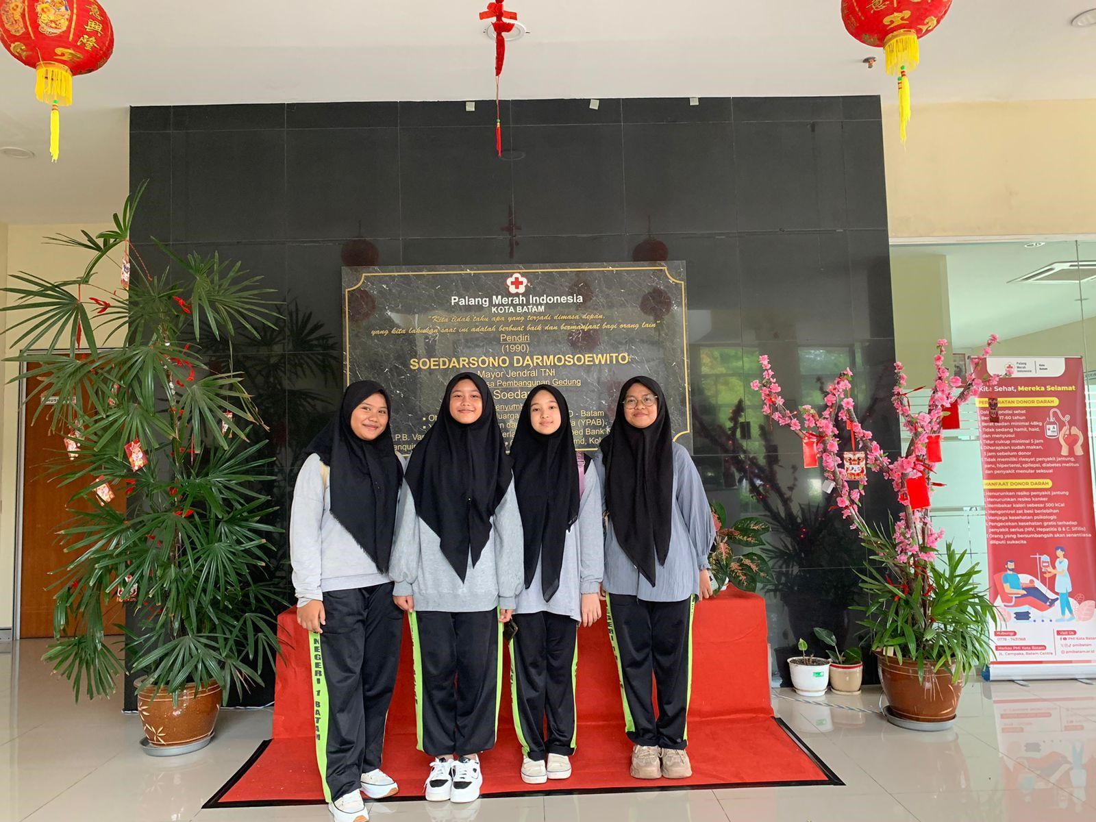 PMR MTsN 1 Batam kembali ‘Aktif’ bersama PMR kota Batam