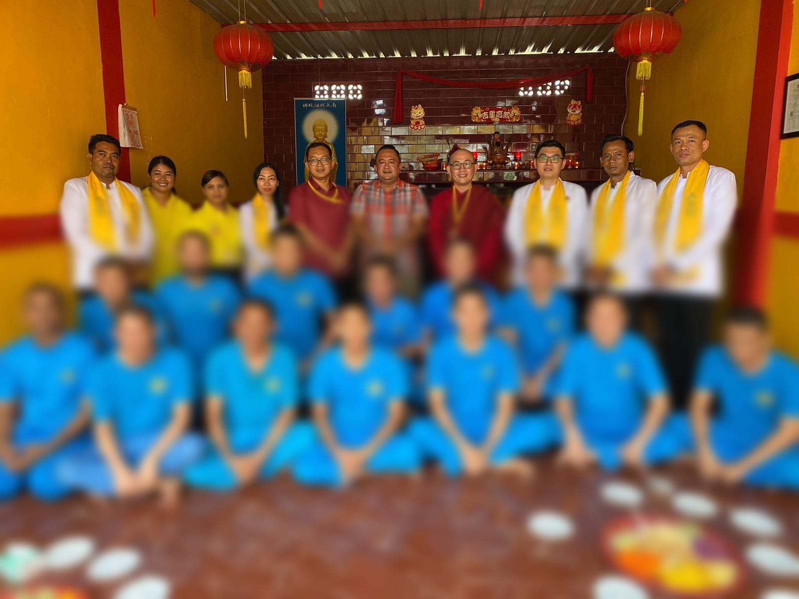 Penyuluh Agama Buddha Bersama Majelis Agama Buddha Rayakan Tahun Baru Imlek di Rutan Kelas IIA Batam