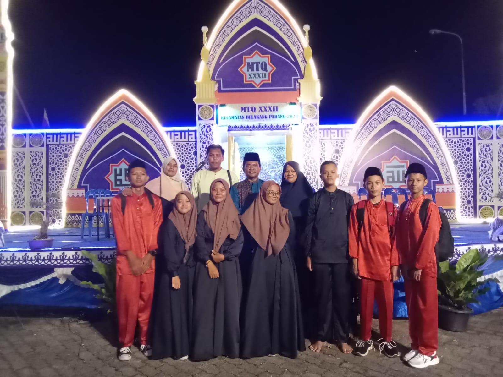 Siswa MTsN 2 Batam Memborong 5 Piala dalam MTQ XXXII di Kecamatan Belakang Padang