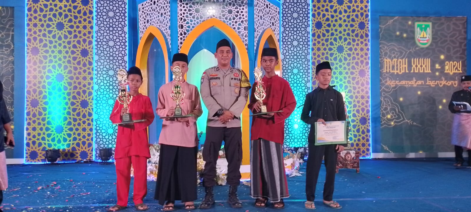 Satu lagi, siswa MTsN 2 Batam Berprestasi di Kecamatan Bengkong Dalam MTQ XXXII