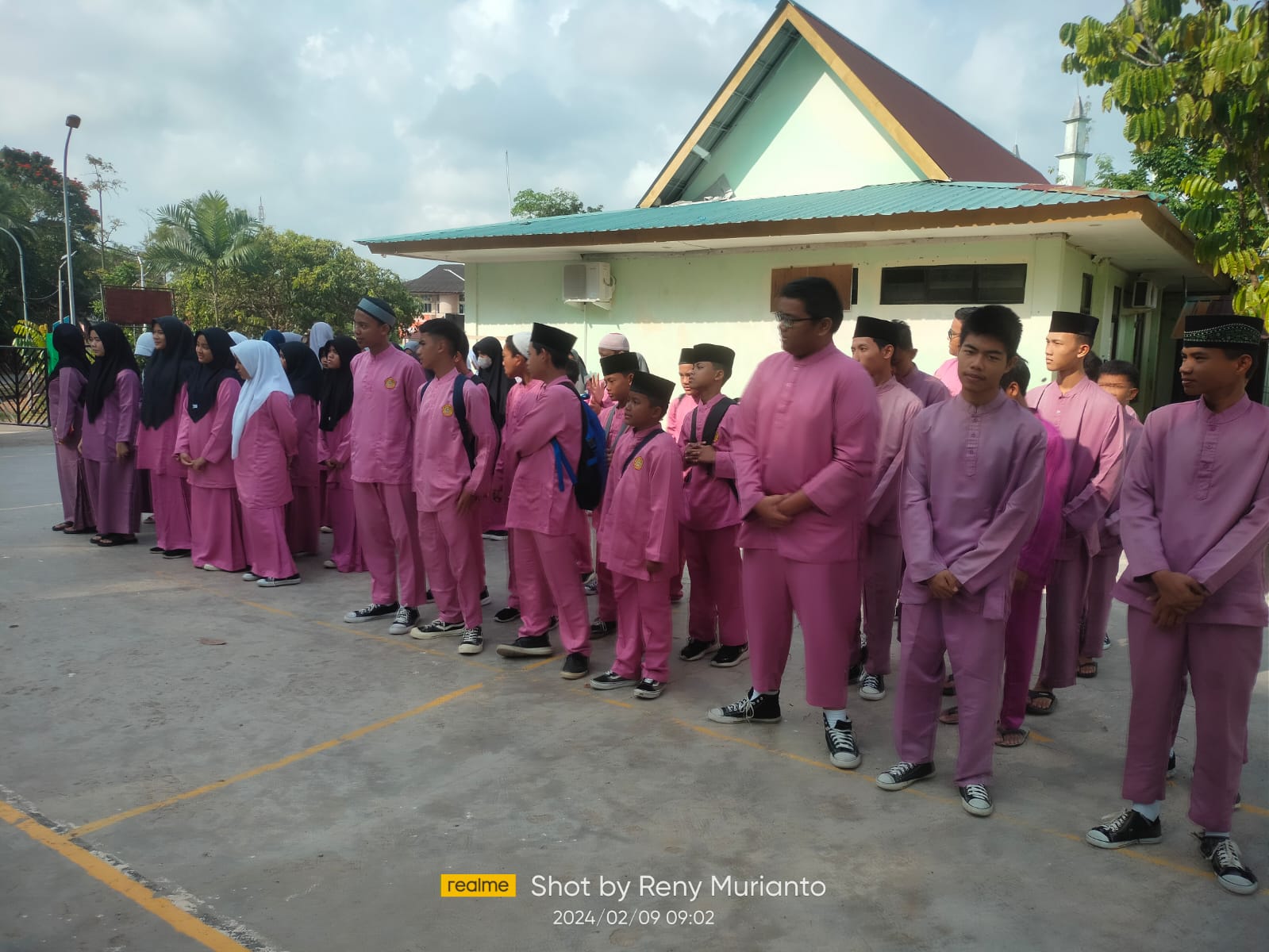 MTsN 2 Batam Mengadakan Munaqosyah Tujuh Juz Dalam Rangka Persiapan Wisuda Alqur'an
