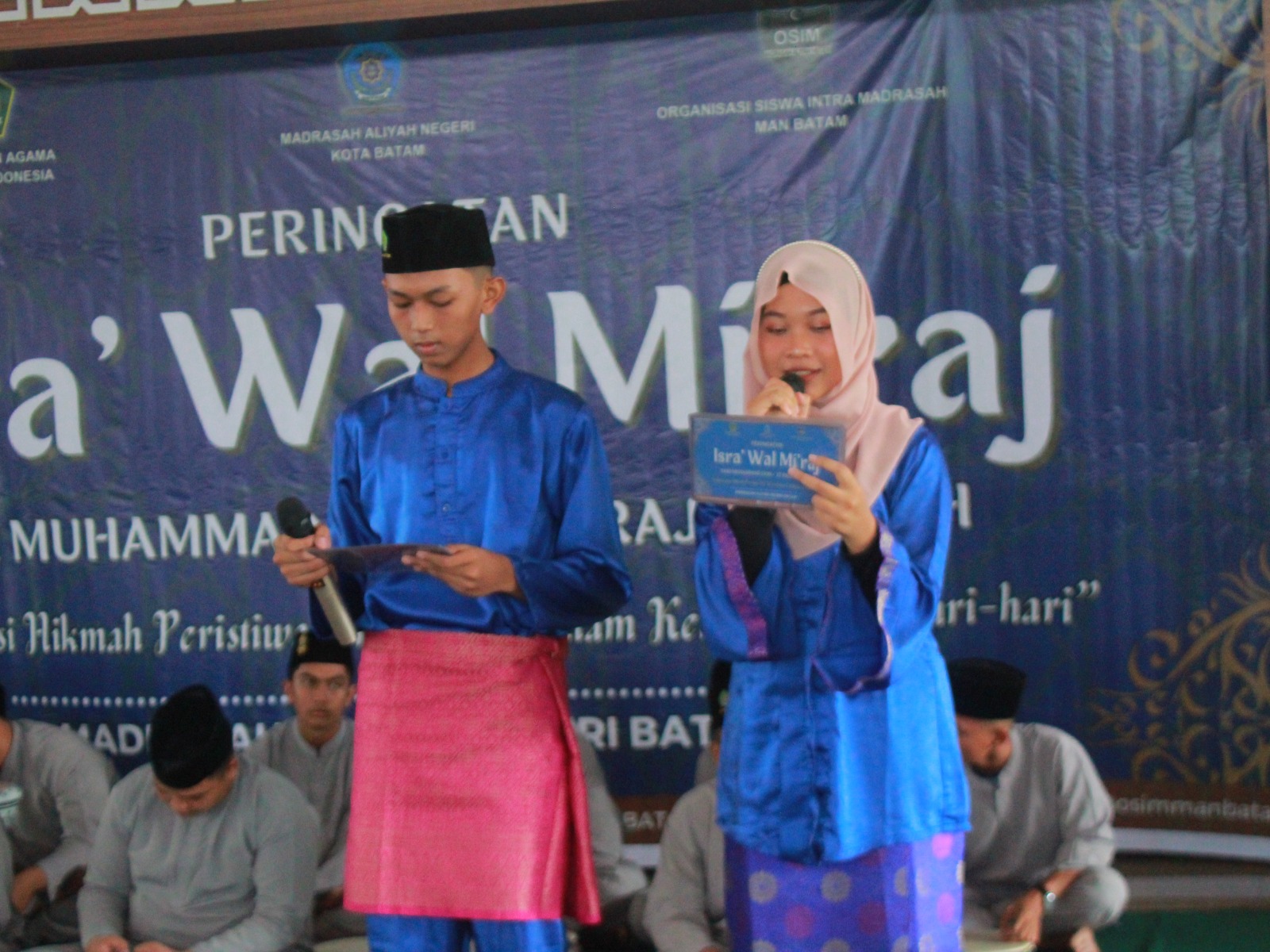 MAN Batam Helat Peringatan Isra Mi'raj Nabi Muhammad SAW 1445 H