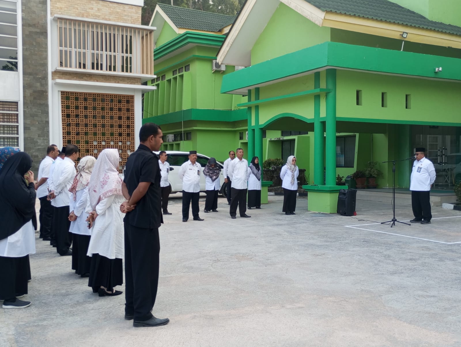 Pimpin Apel Pagi, Kakankemenag Kota Batam, Zulkarnain Sampaikan Ini