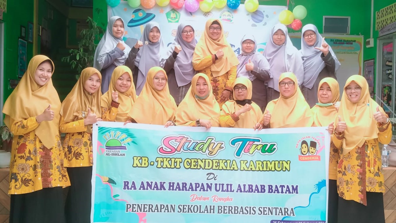 RA Anak Harapan Ulil Albab Batam Terima Kunjungan Studi Tiru Dari TKIT Cendikia Karimun