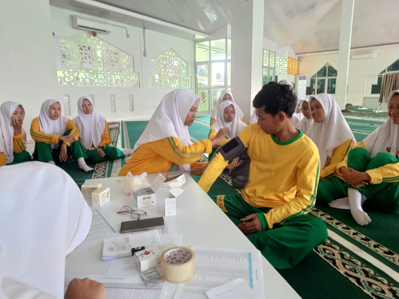 Kerjasama (MOU) MA USB Filial MAN Batam Bersama Puskesmas Tanjung Buntung