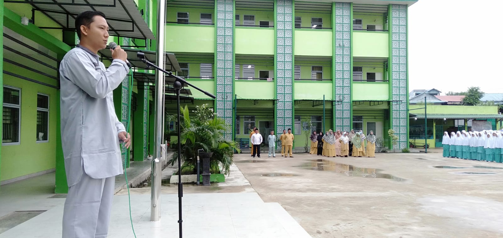 Ingat 3H!!, Arahan Amrullah Suhairi, S.Pd Dalam Apel Senin Pagi 