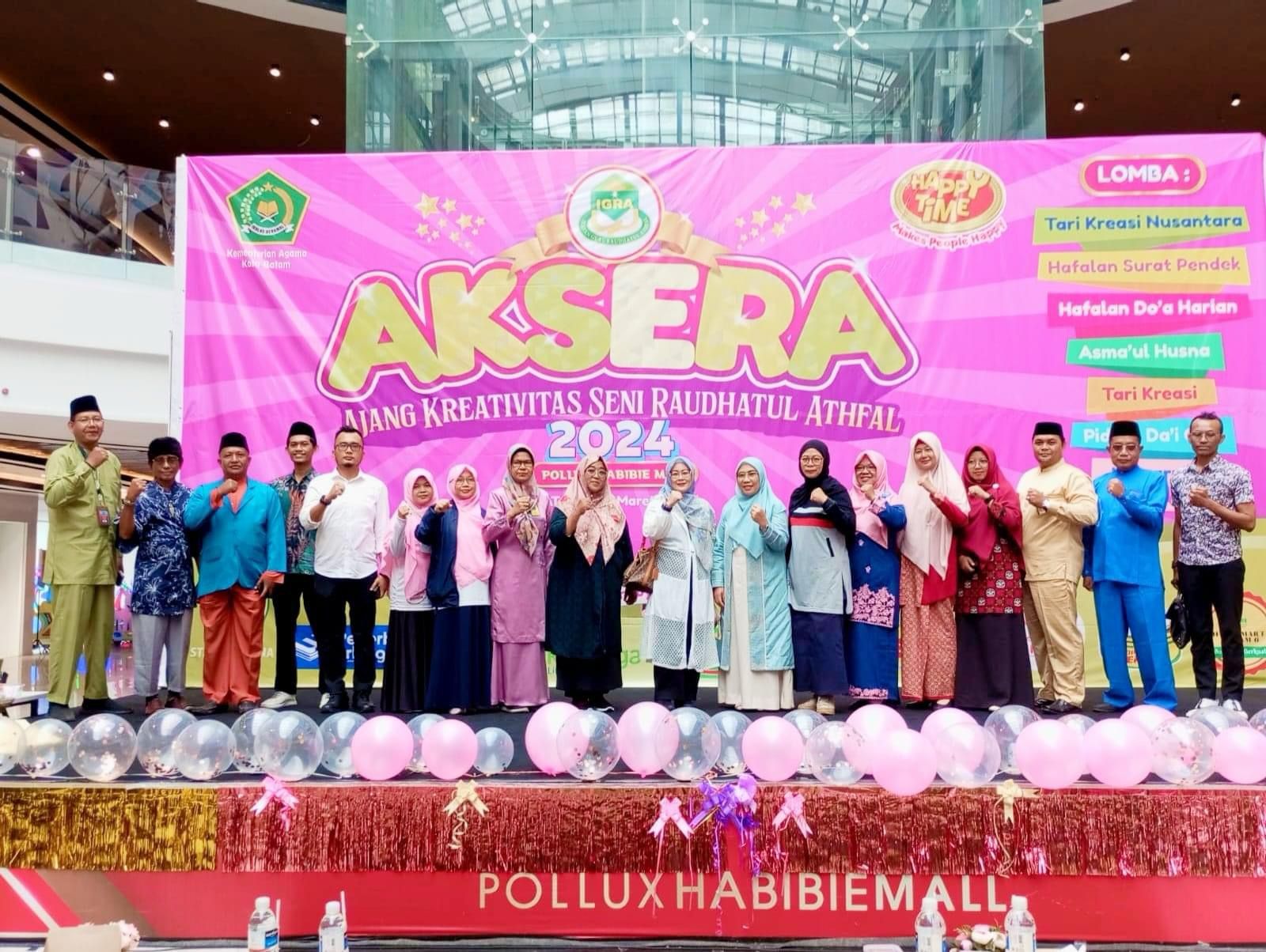 Kasubbag TU Kankemenag Kota Batam Hadiri Pembukaan Aksera 