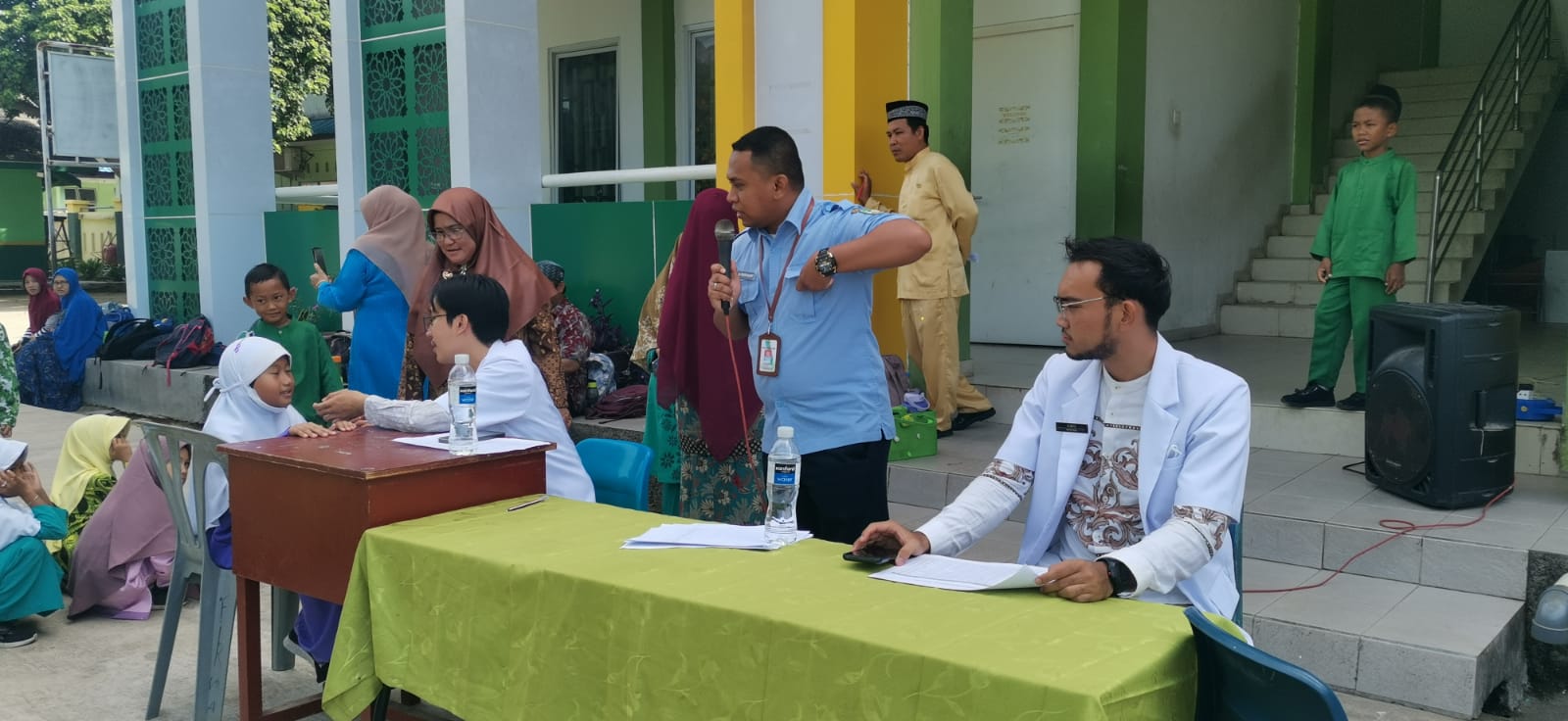 Puskesmas Tanjung Buntung Lakukan Penjaringan dan Screening Kesehatan Siswa MIN 1 Batam