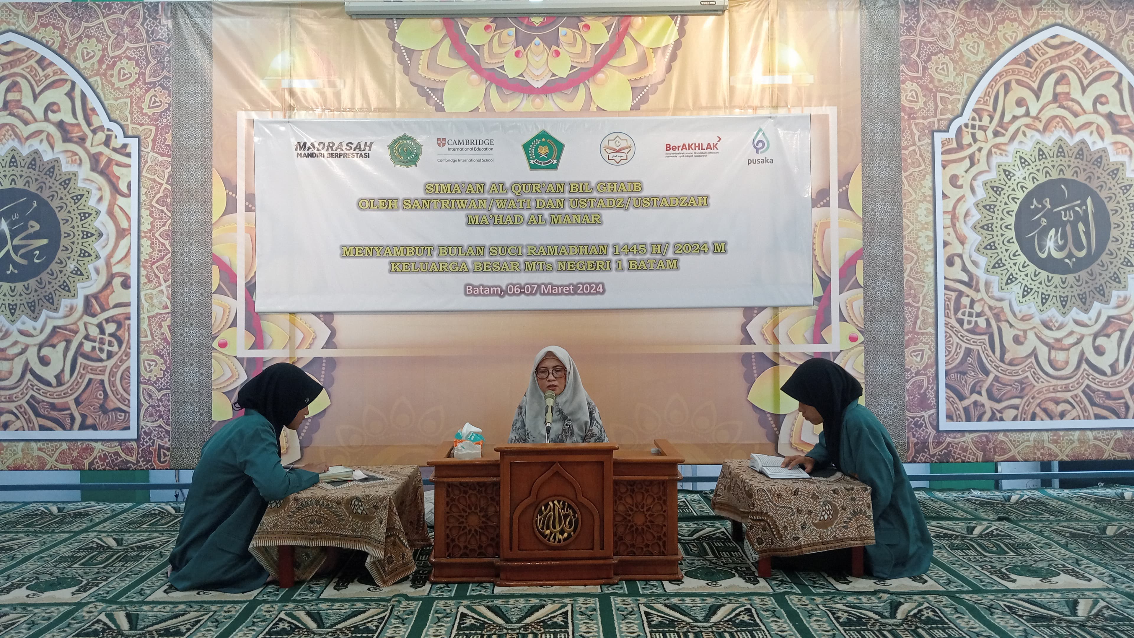 Sima'an Al Qur'an di MTs Negeri 1 Batam