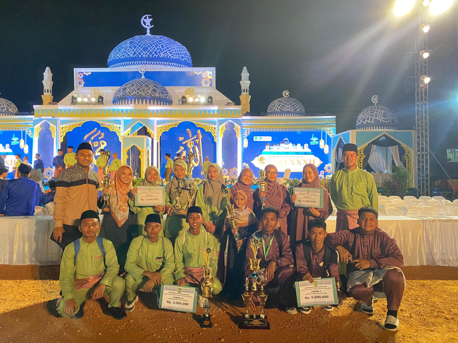 MAN Batam Sukses Raih Juara Musabaqoh Fahmil Qur'an Putra Tingkat Kota Batam