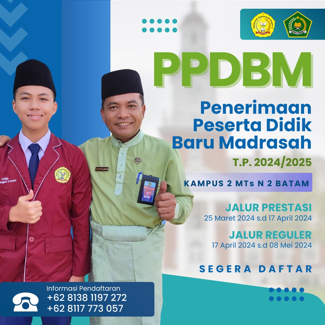 MTsN 2 Batam Berpartisipasi Dalam PPDBM 1 Pintu Kemenag Kota Batam
