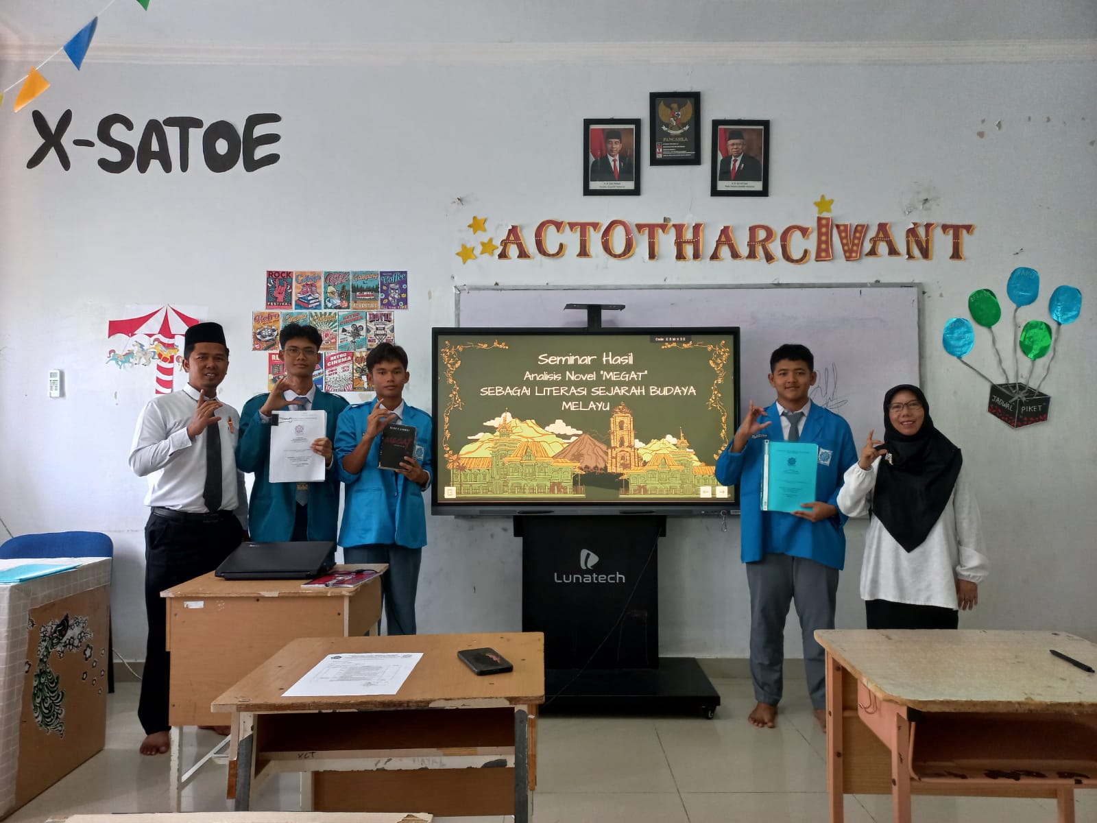 MAN IC Batam Sukses Gelar Seminar Hasil KTI Kelas XI