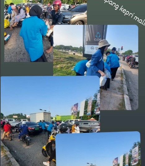 OSIS MAN IC Batam Bagikan 400 Paket Takjil Kepada Masyarakat