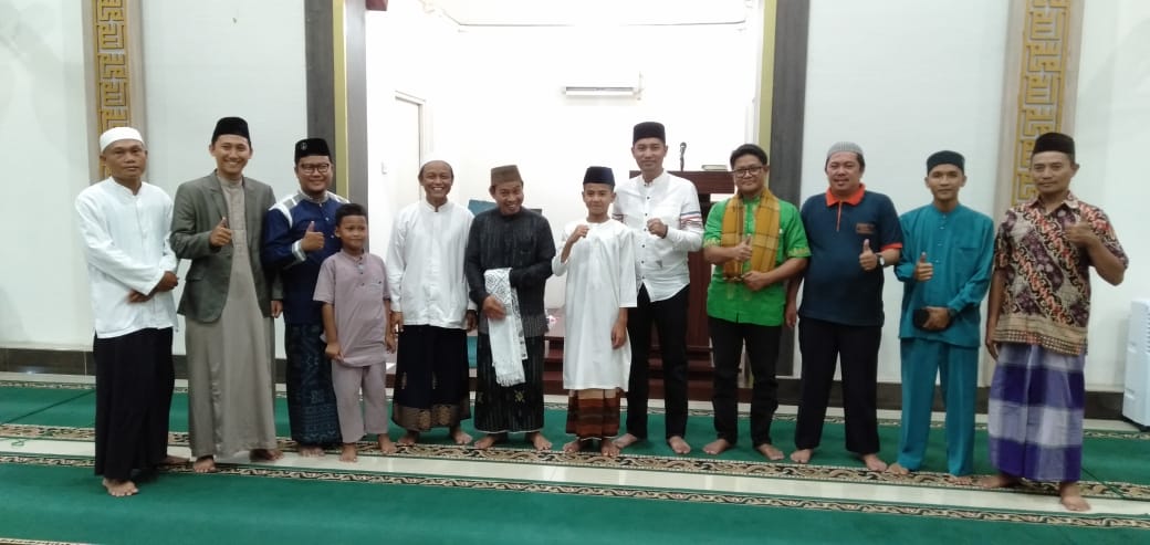 Kegiatan Safari Ramadhan 1445 H MTs USB Filial MTsN 1 Batam di Masjid Darul Muttaqin Sagulung Batam