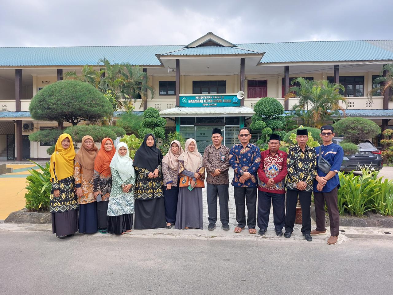 MAN Batam Terima Kunjungan dari Kakankemenag dan Madrasah Natuna
