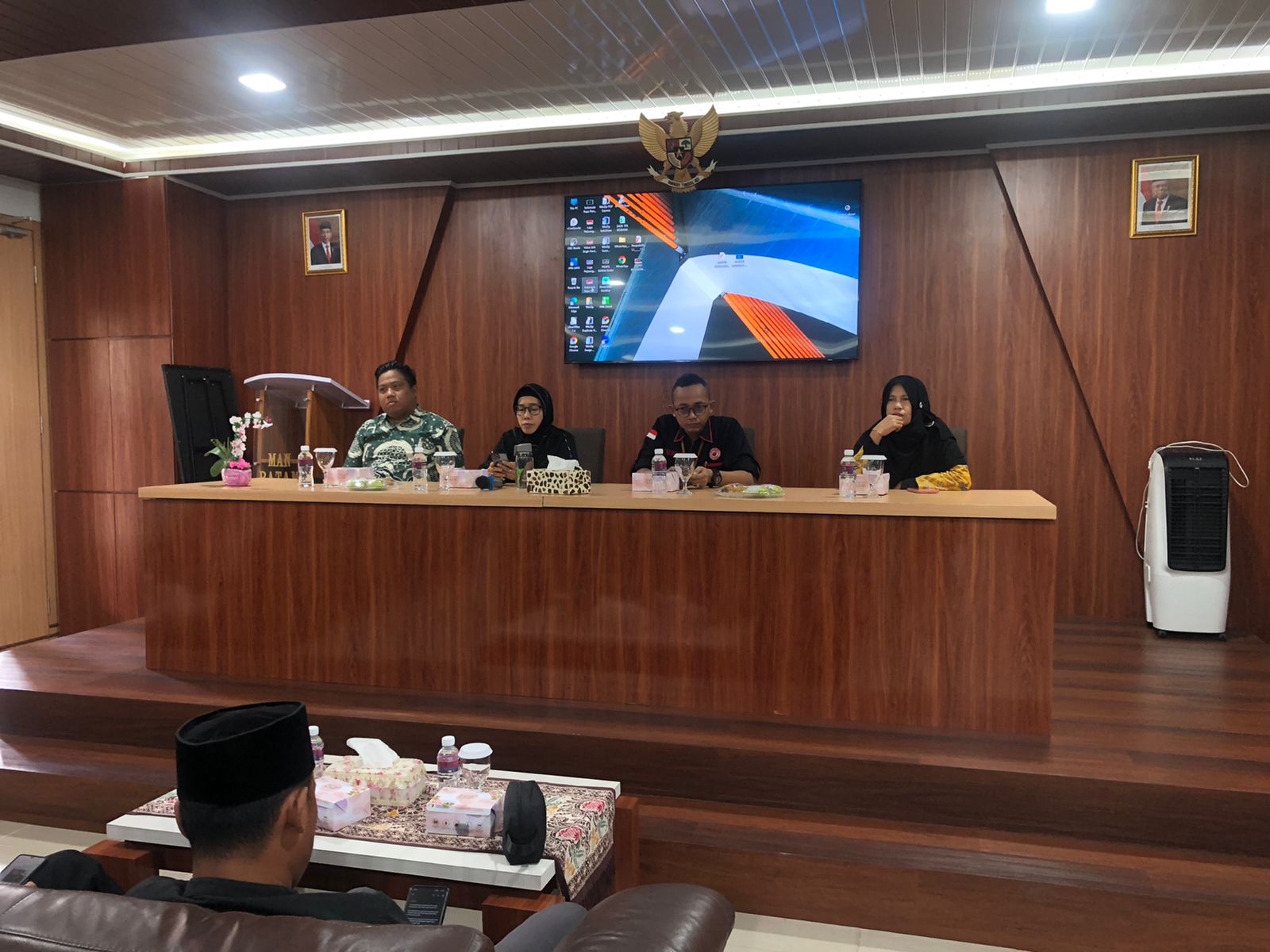Jelang Pemilu, Kesbangpol Laksanakan Sosialisasi Pemilu Pemula di MAN Batam
