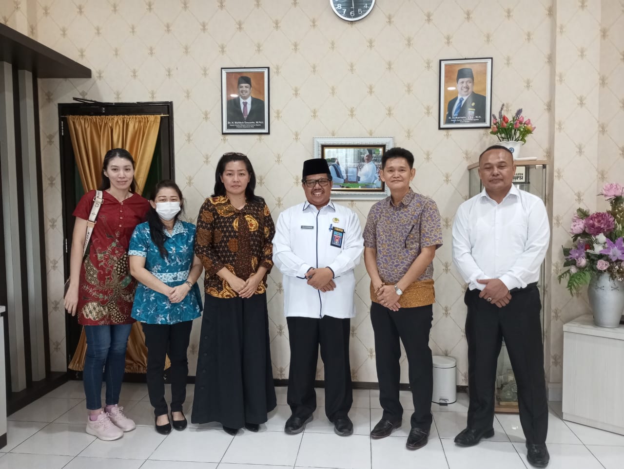 Kakankemenag Kota Batam, Zulkarnain, Terima Kunjungan Yayasan Amitabha Kota Batam