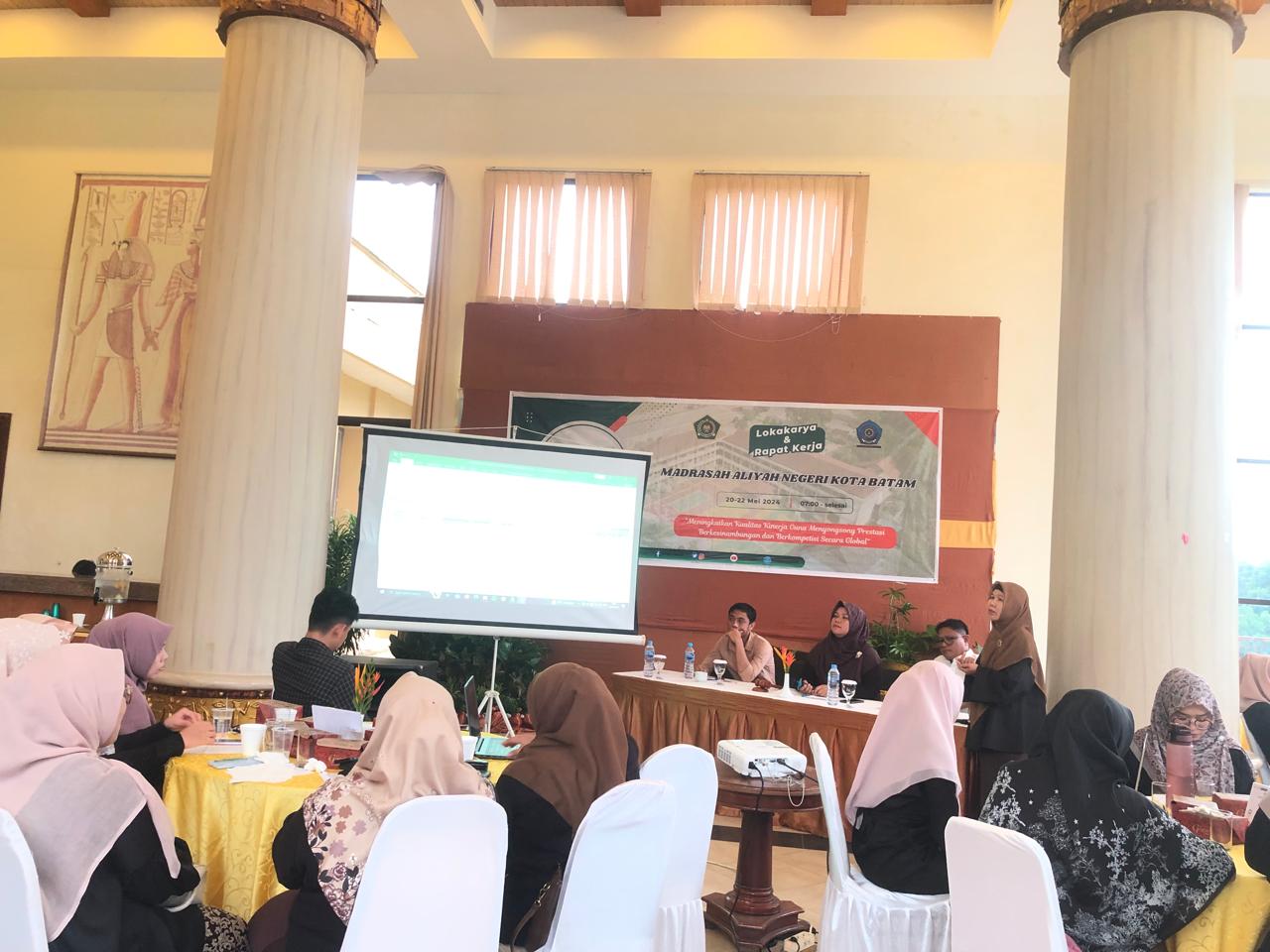MAN Batam Laksanakan Rapat Kerja Tahun Pelajaran 2023-2024