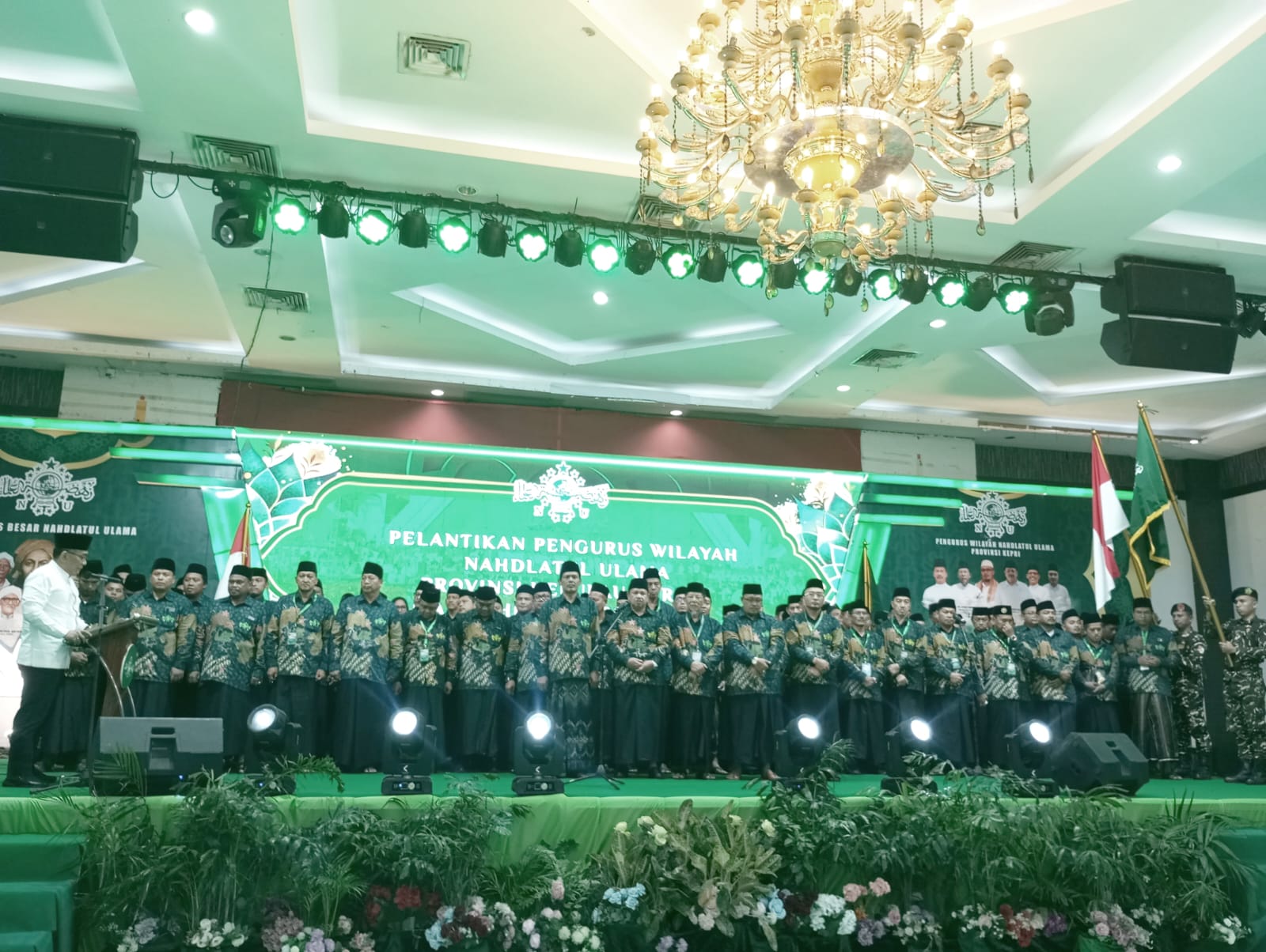 Ketua PBNU, Gus Yahya, Lantik PWNU Provinsi Kepri Periode 2023-2028
