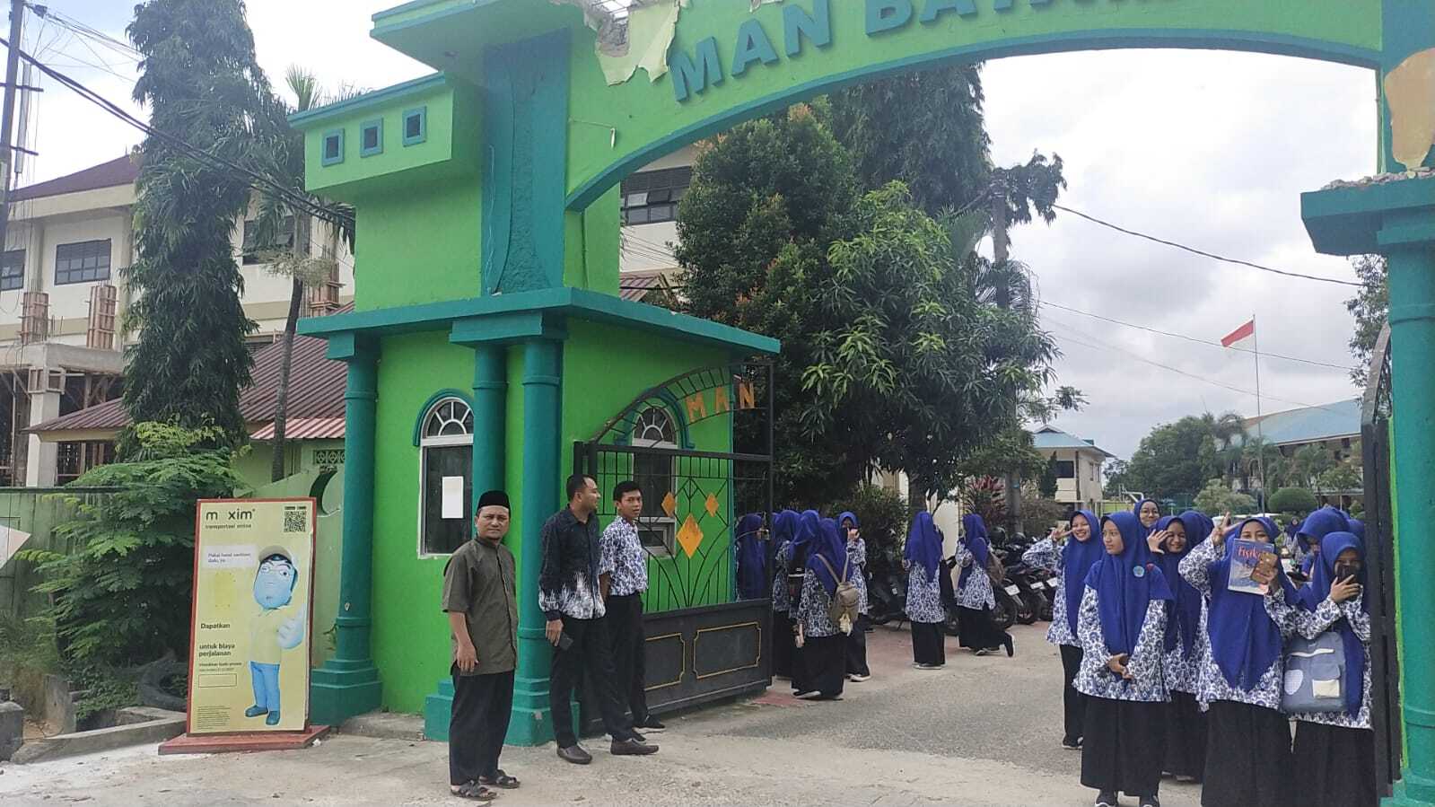 Demi Pengamanan Tambahan, MAN Batam Berlakukan Piket Guru di Jam Kepulangan Siswa