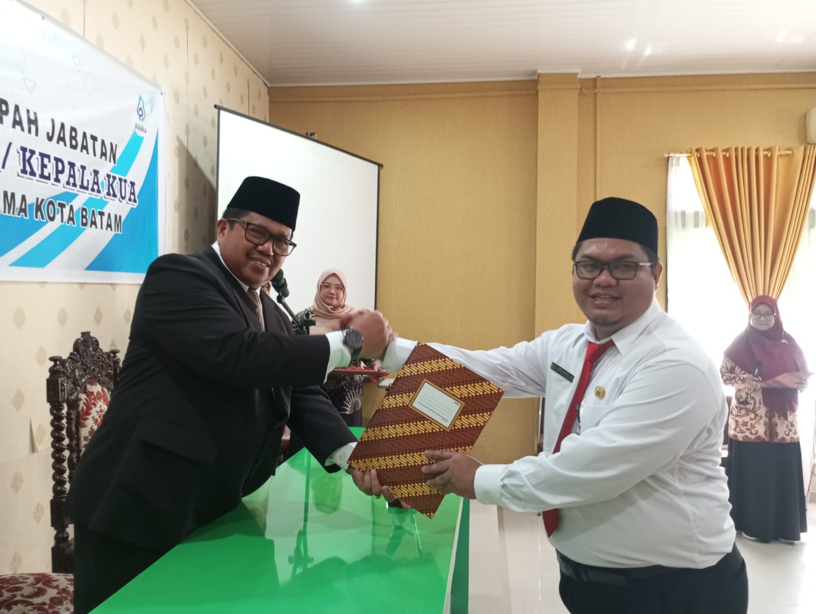 Sah! KUA Belakang Padang Miliki Kepala Baru