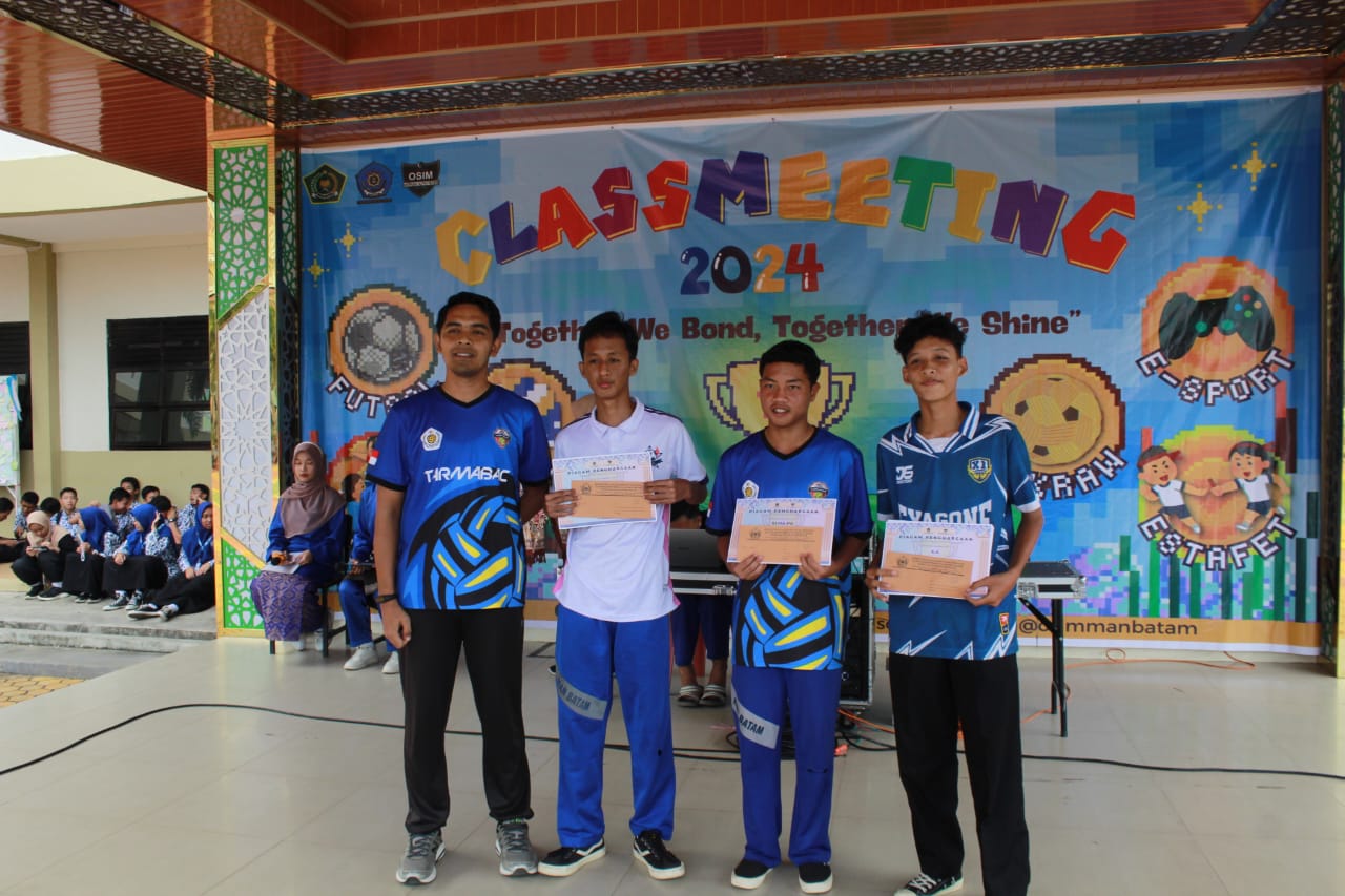 MAN Batam Gelar Penutupan Kegiatan Class Meeting 2024