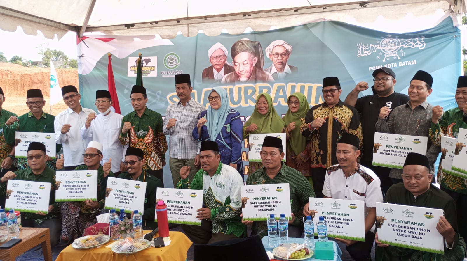 Kakankemenag Kota Batam, Zulkarnain, Hadiri Silaturahim Keluarga Besar NU Batam