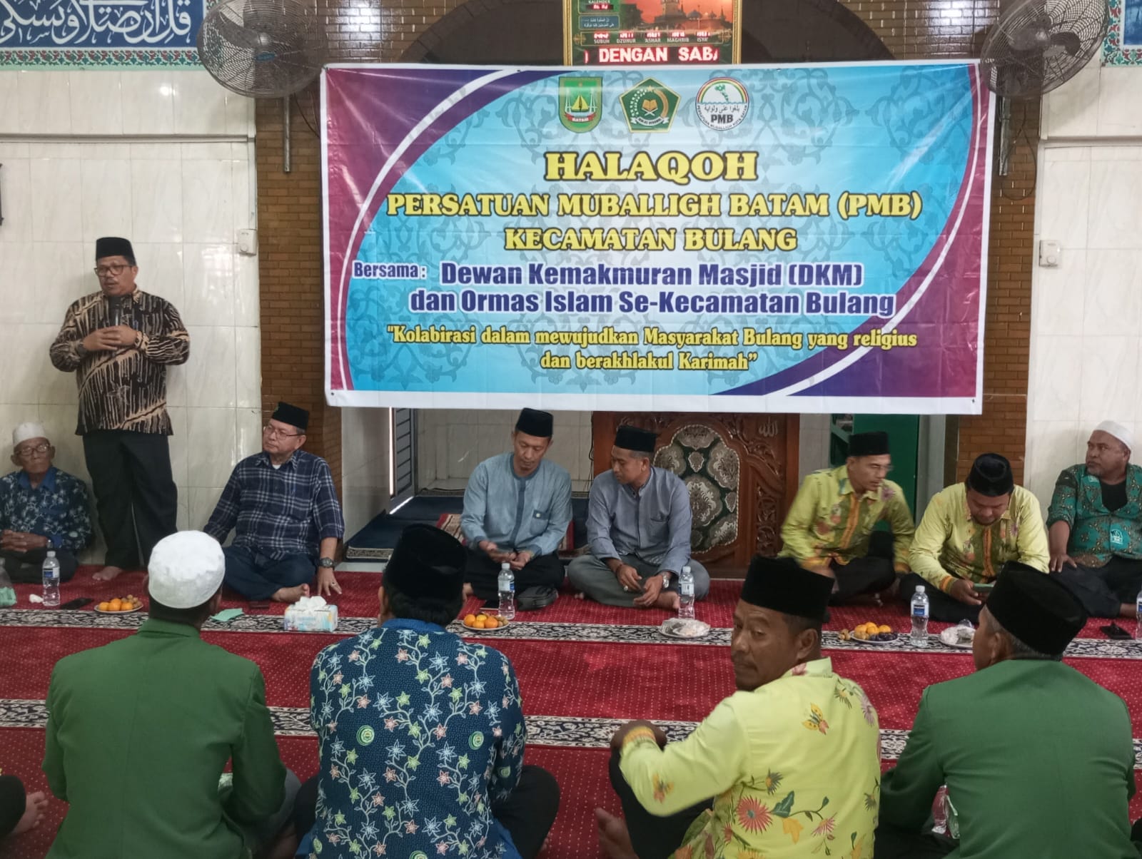 Ka kankemenag Kota Batam, Zulkarnain Hadiri a Kegiatan ri Pulau Buluh Kecamatan Bulang