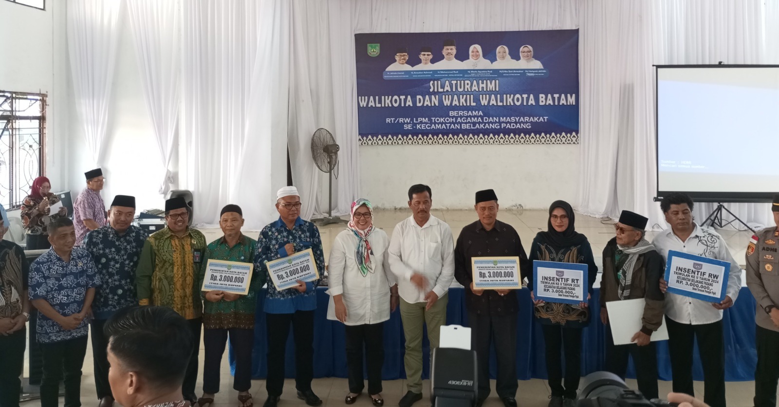 Zulkarnain Hadiri SIlaturahmi Walikota Batam Bersama Tokoh Masyarakat dan Tokoh Agama Kecamatan Belakang Padang