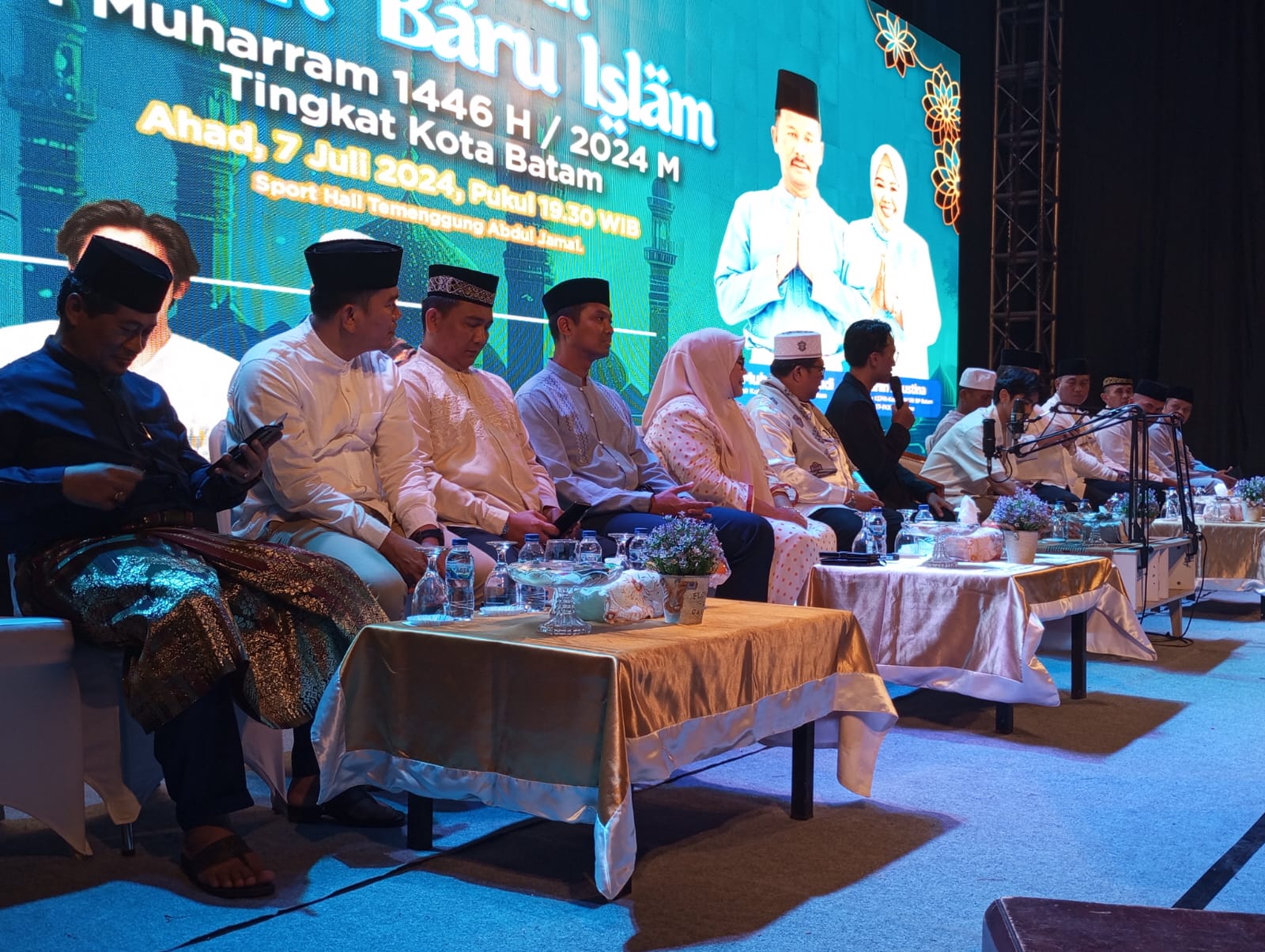 Zulkarnain Hadiri Peringatan Tahun Baru Islam 1446 H/2024 M Tingkat Kota Batam