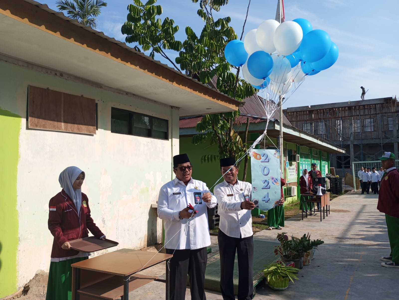 Kakankemenag Kota Batam, Zulkarnain Buka MATSAMA di MTsN 2 Batam