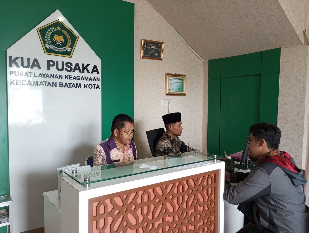 KUA Batam Kota Siap Berikan Layanan Prima Pada Masyarakat