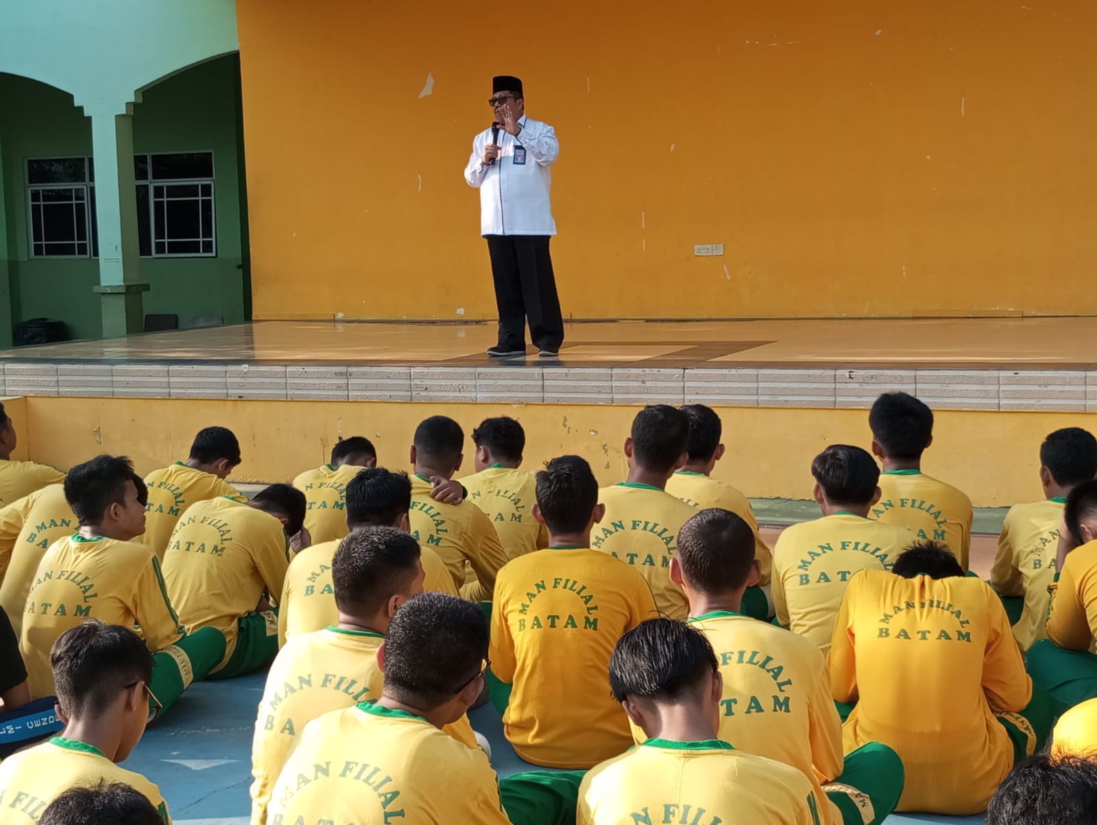 Zulkarnain Sampaikan Moderasi Beragama Di Depan Ratusan Siswa-siswi MA USB Filial MAN Batam