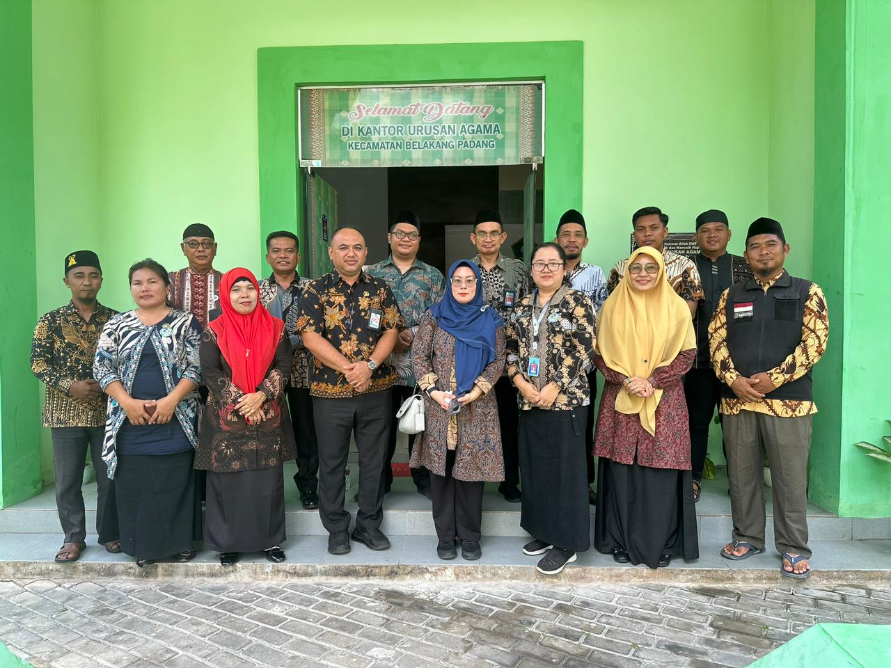 Tim ZI Kemenag Batam Monev KUA Belakang Padang 