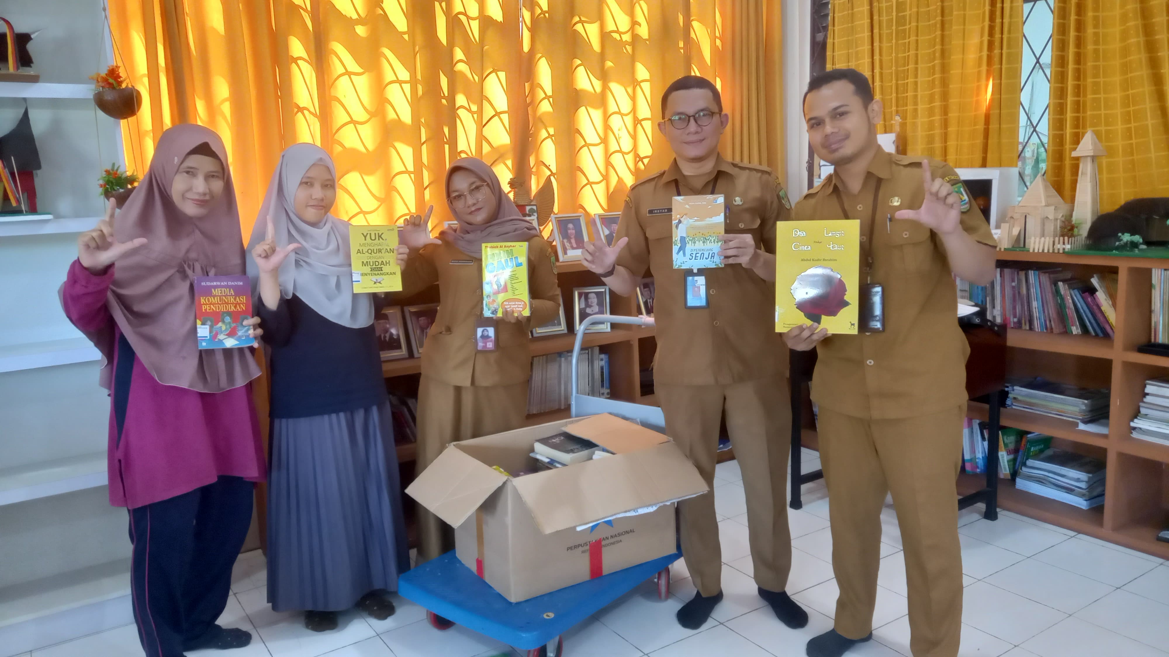 MAN Batam Jalin Kersama MoU Dinas Perpustakaan Lewat Program