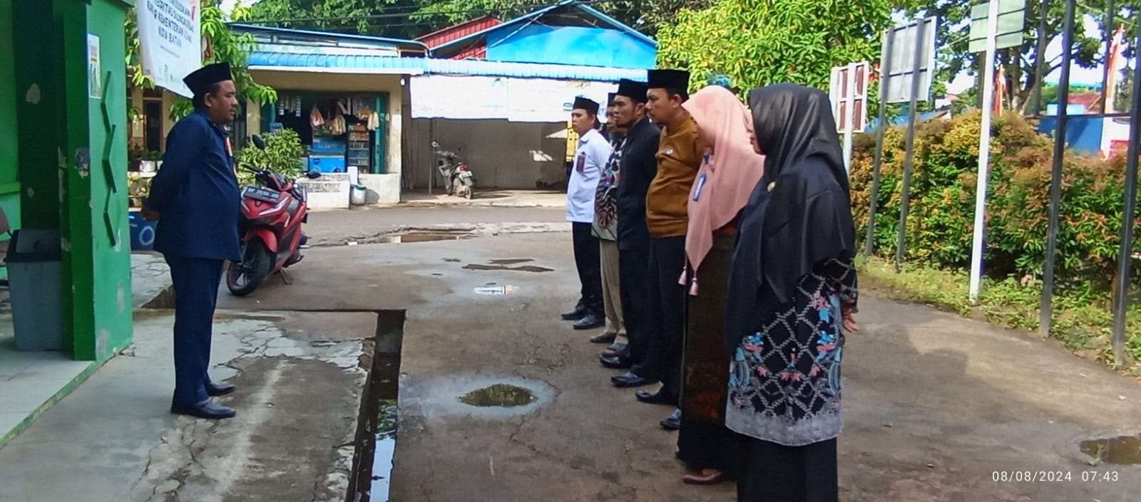 Apel Pagi, Ka KUA Batu Aji, Nurudin : Perbaharui Data