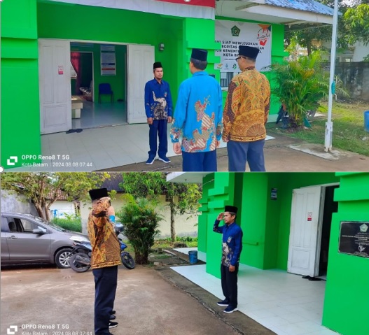 KUA Sungai Beduk Gelar Apel Pagi