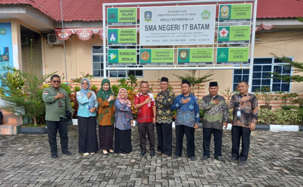 Kemenag Batam Kunjungi SMA Negeri 17 Batam 