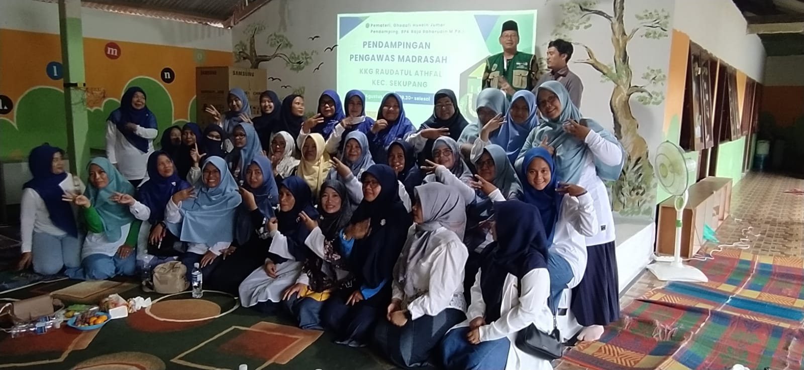 Raja Baharuddin Berikan Pendampingan Pada Guru RA Kecamatan Sekupang