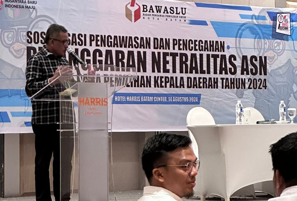 Jefridin Tekankan Pentingnya Sosialisasi Pengawasan Netralitas ASN Jelang Pilkada 2024