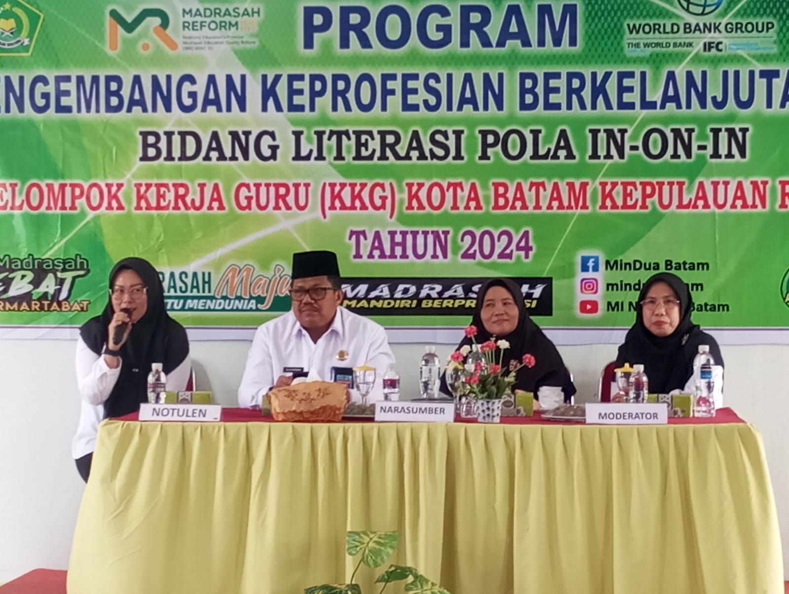 Lakukan Pembinaan di MIN 2 Batam, Zulkarnain Ingatkan Zona Integritas dan Terus Berinovasi