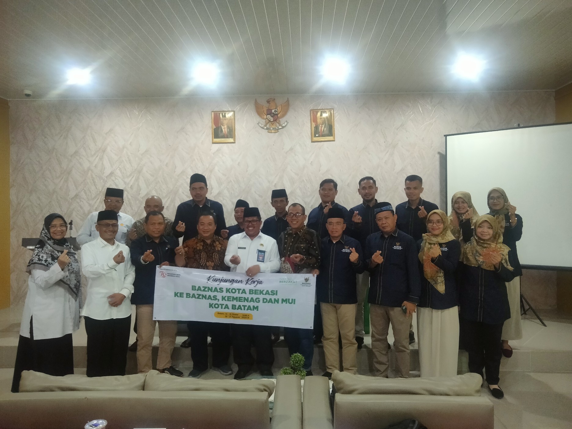Kemenag Kota Batam Terima Kunjungan Baznas Kota Bekasi