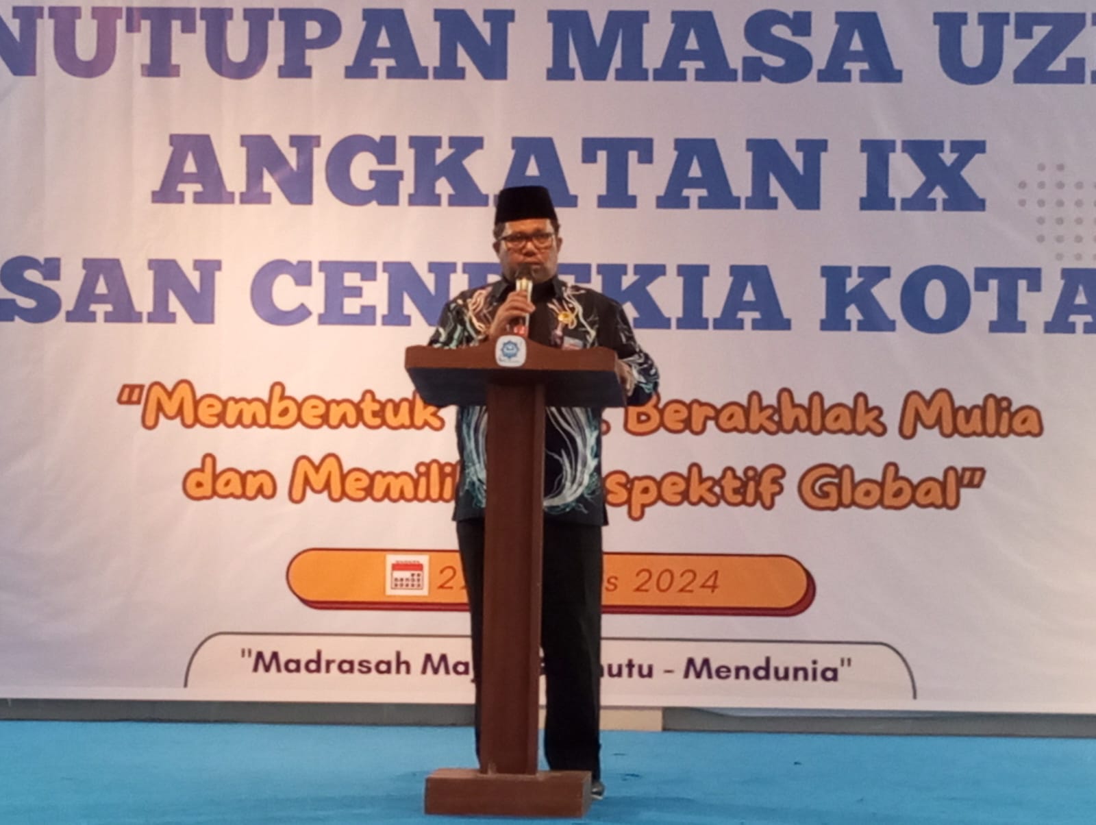 Setelah 40 Hari, Siswa-siswi Baru MAN IC Kota Batam Dipertemukan Dengan Orang Tua Saat Penutupan Masa Uzlah