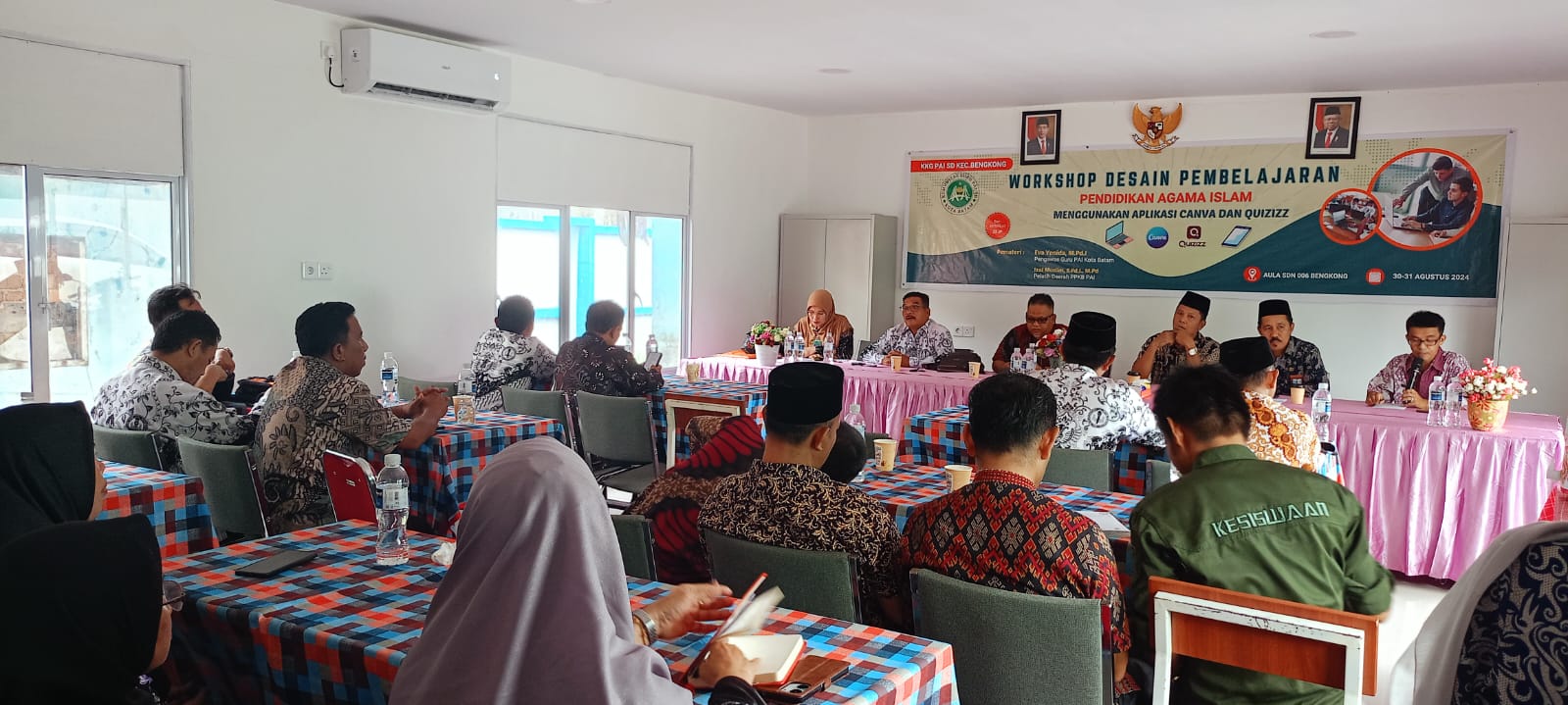 2 Orang Pengawas PAIS Kankemenag Kota Batam Ikuti Rapat KKG SD dan MGMP PAI
